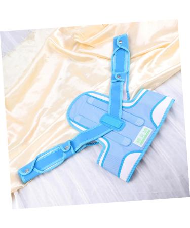 Clavicle Shoulder Support Belt - Posture Corrective Upper Back Support for Better Posture - Available in Blue - International Shipping - Buy Online on GoSupps.com