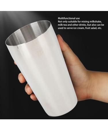 Tasse de m lange de milkshake professionnelle en acier inoxydable 304 750 ml grande capacit antirouille tasse shaker pour smoothie cr me glac e salade de fruits r cipient - Buy Online on GoSupps.com