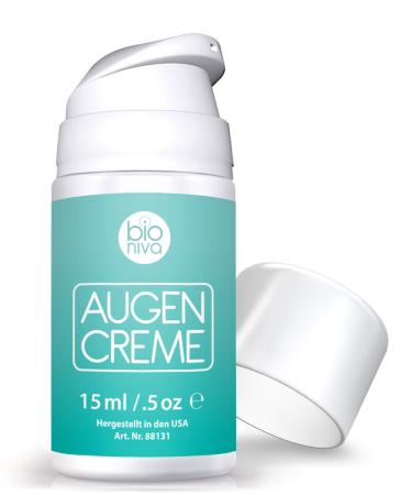 Organic Anti-Aging Eye Care Gel | Reduce Wrinkles Dark Circles & Swelling | Matrixyl 3000 Peptides Vitamin C & Hyaluronic Acid - 15ml - Buy Online on GoSupps.com