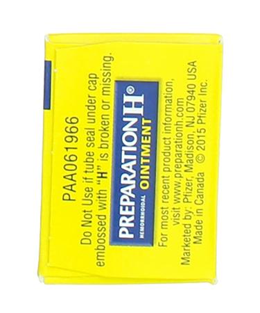 Preparation H Hemorrhoidal Ointment 1oz - Soothing Relief for Hemorrhoids - Buy Online on GoSupps.com