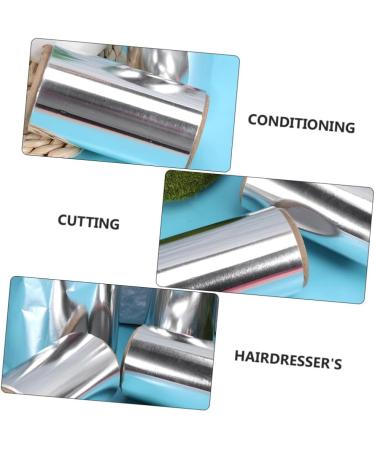 BESTYASH 4rouleaux Coloration Pour Cheveux De M ches Argent es Outil De Permanente Outil De Coiffure Aluminium Pour Ongles - Buy Online on GoSupps.com