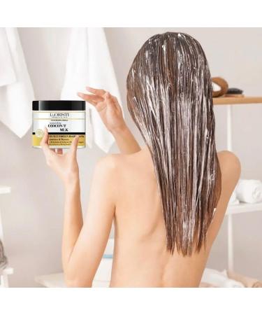  Lorenti LORENTI TOKYO & SEOUL Coconut Milk Hair Mask 500 ml | Coconut Milk Hair Mask | Repairing Treatment for Brittle Dry and Damaged Hair | Hair Care - Buy Online on GoSupps.com