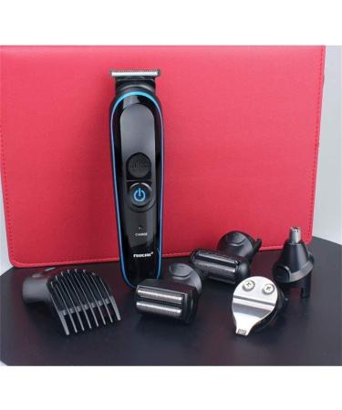 6-in-1 Electric Hair Cutting Tool for Men | Cordless Clippers & Trimmer Kit - Grooming Essentials for Haircuts & Beard Care - Buy Online on GoSupps.com