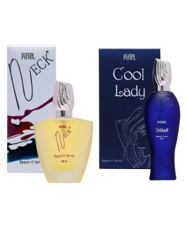 NECK FRAGRANCES Patels Neck 50 Ml & Cool Lady Apparel Unisex Perfume Long Lasting Fragrance 60 Ml Floral Liquid