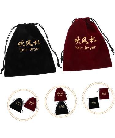 Happyyami 4 Pcs Hair Dryer Storage Bag Storage Supplies Travel Portable 26x23x0.5cmx3pcs Assorted Colorx3pcs - Buy Online on GoSupps.com