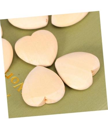Shop Toyvian 200 STK Log Color Peach Cherz Handle Accessories for DIY Mini Wooden Hearts | Unfinished Valentine Pearls - Buy Online on GoSupps.com