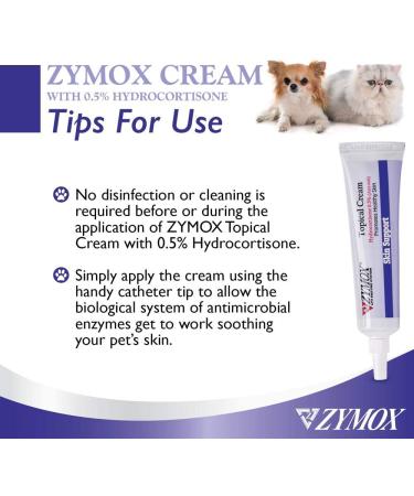 ZYMOX Topical Cream Infection and Wound Care 1 oz - Fast-Acting Relief for Pets | 1 Ounce - Buy Online on GoSupps.com