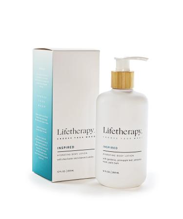 Lifetherapy Hydrating Lotion For Hand & Body | Non Greasy Lightweight Lotion Made with Shea Butter (Inspired)