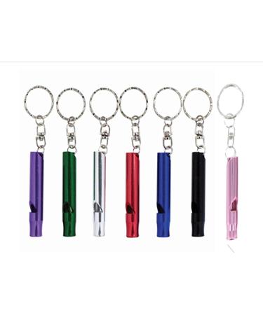 Bison Small Red Emergency Whistle Keychain | Survival Whistle for Safety - Buy Online on GoSupps.com