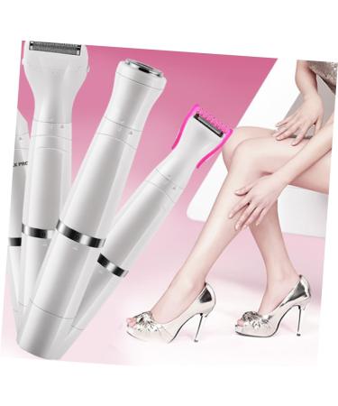 Homsfou 4-in-1 Armpit & Bikini Trimmer | Private Electric Razor for Pubic Hair Removal | Compact & Stylish Design Perfect for Travel - Buy Online on GoSupps.com