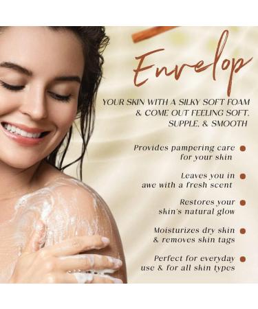 NH Body Wash Shower Gel - Cinnamon & Vanilla | Aloe Vera & Almond Oil for All Skin Types | Paraben-Free 200ml - Hydrating Body Wash for Men & Women - Buy Online on GoSupps.com