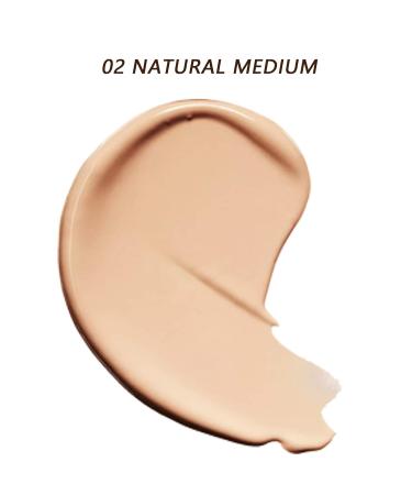 Mushroom Head Air Cushion CC Cream Foundation - Moisturizing BB Makeup for Women (Medium Wheat) with Sponges | International Shipping Available - Buy Online on GoSupps.com