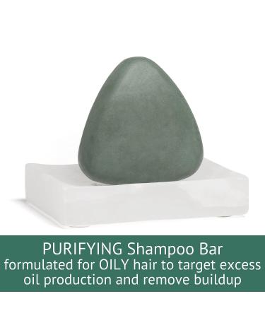 Peach Purifying Shampoo Bar for Oily Hair - 3oz | Plant Based, Vegan & Eco Friendly - Buy Online on GoSupps.com