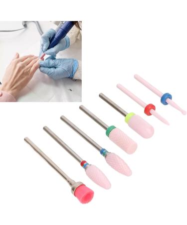 Portable Nail Drill Bits Set 7 Pieces Electric Nail File Nail Art Remover 3/32 Inch Acrylic Bits for Home Salon Use Convenient and Versatile Electric Manicure Pedicure Kit - Buy Online on GoSupps.com