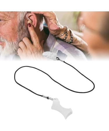 Verdant Touch Hearing Aid Protection Clip - Transparent Nylon Lanyard Single Ear Holder for Secure Fit - Buy Online on GoSupps.com