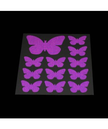 RydeSafe Reflective Decals - Purple Butterflies Kit | High Visibility Safety Decals - Buy Online on GoSupps.com