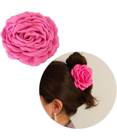 Limtula Spring Hair Claw for Girl Hair Claw Sweet Flower Shape Hair Barrettes for Teenager Ponytail Decors - Buy Online on GoSupps.com