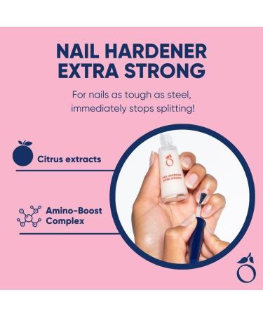 Herome Nail Strengthener Extra Strong 10ml - Treatment for Weak, Brittle Nails - Buy Online on GoSupps.com