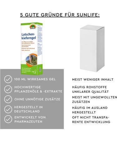 Buy Sunlife Slippage Gel 100ml - Fast Retracting Rosemary & Eucalyptus Refreshing Mountain Pine Ointment for Post-Sport Leg Massage - International Shipping Available - Buy Online on GoSupps.com
