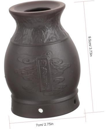 OHPHCALL 1 Set Body Caring Tool Massaging Supply Heat Insulation Wormwood Tool Scraping Tool Scraping Pot Moxibustion Massage Can Moxibustion Tin Neck Cloth Moxibustion Pot - Buy Online on GoSupps.com