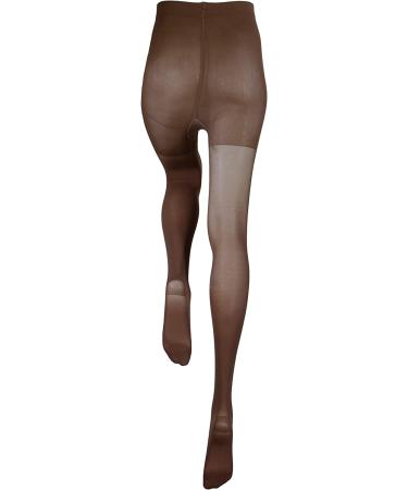 Truform Sheer Compression Pantyhose 20-30 mmHg - Women's Shaping Tights 20 Denier Taupe | Small - Buy Online on GoSupps.com