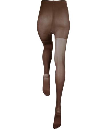 Truform Sheer Compression Pantyhose 20-30 mmHg - Women's Shaping Tights 20 Denier Taupe Large - 1 Pair - International Shipping Available - Buy Online on GoSupps.com