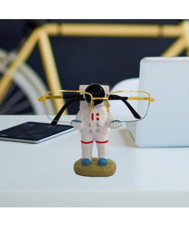 Creative Astronaut Bracket Frame Clamp for Glasses Holder | Anti-Scratch Desktop Decoration & Unique Gift - Buy Online on GoSupps.com
