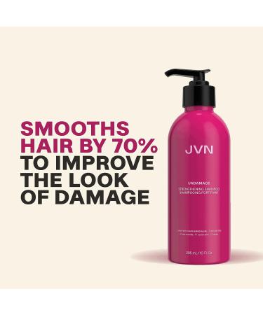 JVN Undamage Strengthening Shampoo - Reparative and Sulfate-Free (10 Fl Oz) - Buy Online on GoSupps.com