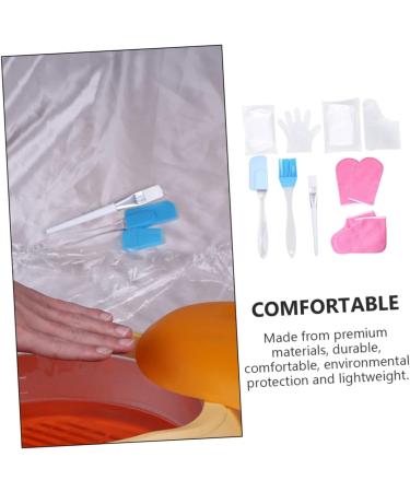 FRCOLOR Paraffin Wax Mitts 3 Sets Hand and Foot Care Set Skin Care Products Exfoliating Cotton Gloves (foot Covers) Work Exfoliating Scrub Gloves - Buy Online on GoSupps.com