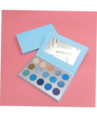 FOMIYES 15 Blue Glitter Eyeshadow Makeup Eyeshadow Makeup Palette Eyeshadow Palette Eye Shadow Box Miss 1 count (Pack of 1) Blue - Buy Online on GoSupps.com