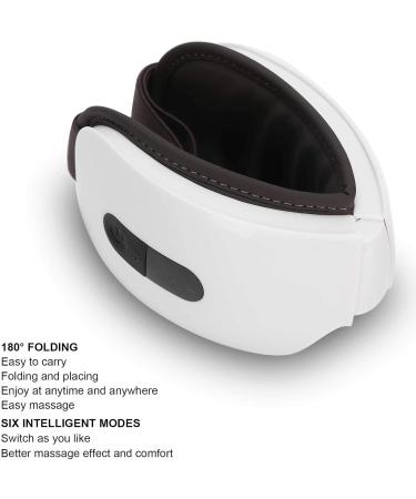 Buy Electric Eye Massager with Heat & Vibration - Relieve Fatigue Relax & Improve Sleep | International Shipping Available - Buy Online on GoSupps.com