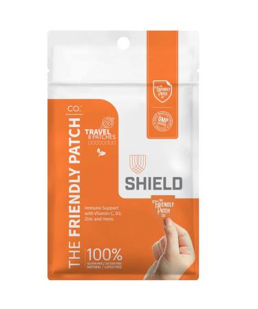 The Friendly Patch Shield Patch - Vitamin D3 C & Zinc Patches - Travel Pack