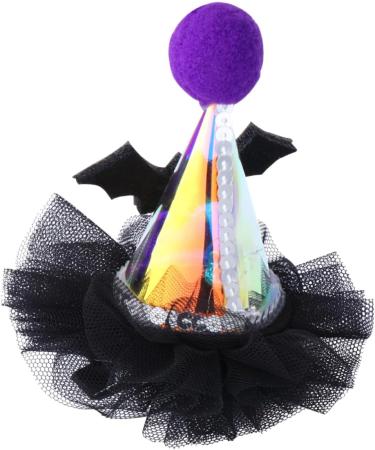 Beavorty 1Pc Halloween Lighted Hair Clips halloween hair barrette hair clips for women lighted Halloween hair clips halloween hair accessory bat hair cone toddler Batsuit plastic clothing - Buy Online on GoSupps.com