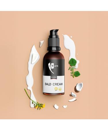 G ld's Bald Cream | 50ml Matting & Sun Protection LSF 25 | Men's After Shaving Care | UVA & UVB Filter | Octocrylene Free - International Shipping Available - Buy Online on GoSupps.com