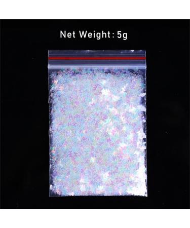 12 Bags Nails Decorations Mixed Colors 3D Flakes Slices Butterfly-shape Flakes Nail Glitter Mirror Sparkly Nail Art Sequins Holographic - Buy Online on GoSupps.com