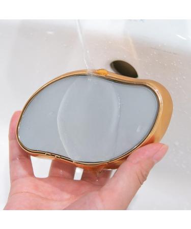 CMLY Hair Eraser for Women - Painless Magic Crystal Hair Remover - Reusable & Washable - Portable Hair Removal Stone for Arms, Back & Legs (Gold) - Buy Online on GoSupps.com