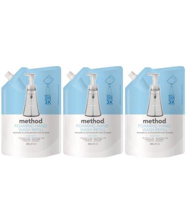 Method Foaming Hand Soap Refill Sweet Water 28 Fl Oz (Pack of 3) Sweet Water 28 Fl Oz (Pack of 3)