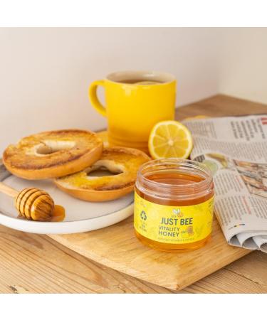 Vitality Honey with Ginseng Lemon Extract & Vitamins B1-B12 for Tiredness & Fatigue (260g) - Buy Online on GoSupps.com