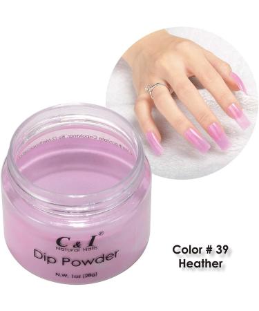 C & I Dipping Powder Color No.039 Heather Purple Color System - Buy Online on GoSupps.com