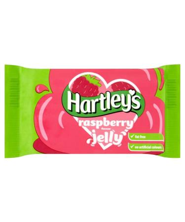 Hartley's Raspberry Jelly - 135g x 4 - Pack of 4