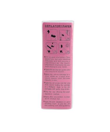 100 Sheet Depilatory Paper Strips - Professional Disposable Hair Removal Tool - Buy Online on GoSupps.com