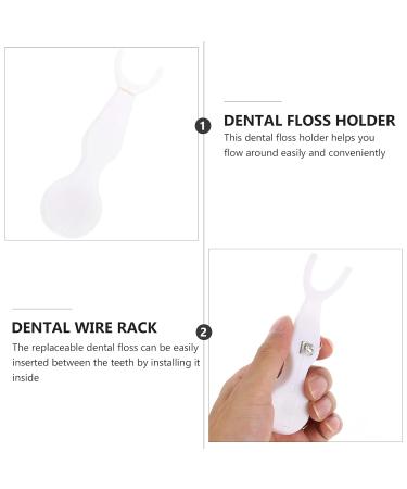 Reusable Floss Pick - Y-Shaped Holder for Teeth - Travel-Friendly Tooth Flosser - Flossing Made Easy - Buy Online on GoSupps.com