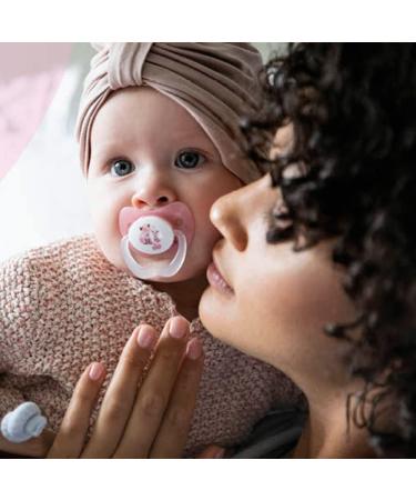 NIP Spar-Set Silikon Schnuller Family Gr 3 (18-32 Mo) - 6 Pack Girls BPA Free Made in Germany - International Shipping Available - Buy Online on GoSupps.com