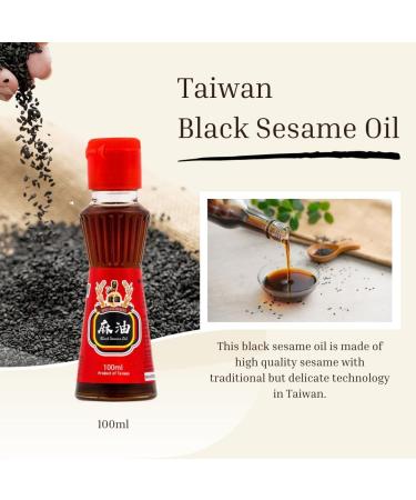 Taiwan "CK" Black Sesame Oil 100ml - Buy Online on GoSupps.com