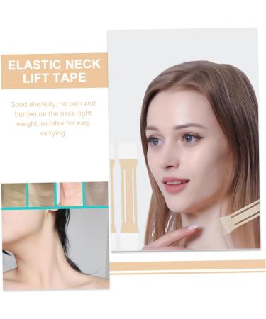 DOITOOL 4pcs Neck Lift Stickers Lifting Belt Neck Lifting Band Tape for Neck Care Boost Stickers 20.5x4cm As Shown - Buy Online on GoSupps.com