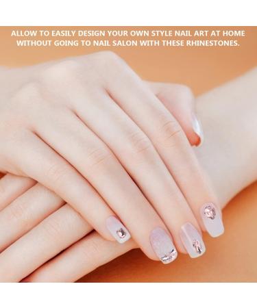 Beavorty 1 Box Nail diamond jewelry nail art jewelry diamond nail art charms heart nail charms irregular manicure charms nail tech accessories nails gems patch 3d rhinestones do it yourself Style A - Buy Online on GoSupps.com