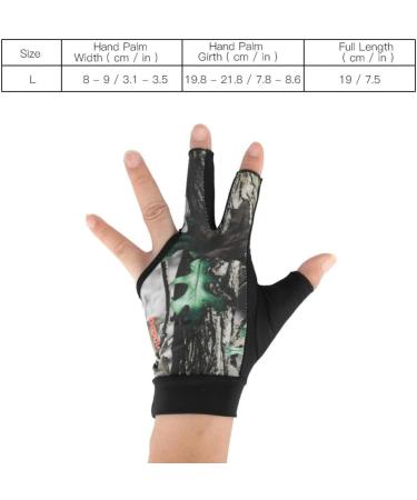 Buy Tbest Billiard Gloves - Adult 3 Finger Snooker Pool Cue Gloves in 4 Camouflage Colors - International Shipping Available - Buy Online on GoSupps.com