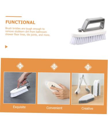 Solust Multifunctional Joint Cleaning Brush - Peneriner Window Cleaner & Tile Scrubber for Home | Efficient Grille & Toilet Cleaning - Buy Online on GoSupps.com