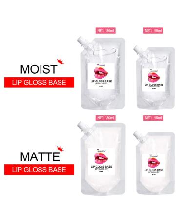 Buy Moisturising Lip Gloss Base - DIY Lip Glow & Lip Plumper | 50ml Handmade Lip Makeup - Buy Online on GoSupps.com