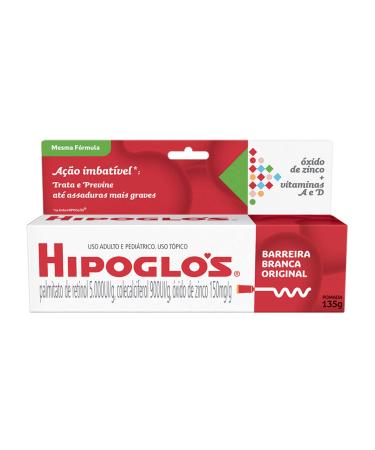 Hipoglos 4.7 Oz (135g) Baby Diaper Rash Cream and Dry Skin Protectant